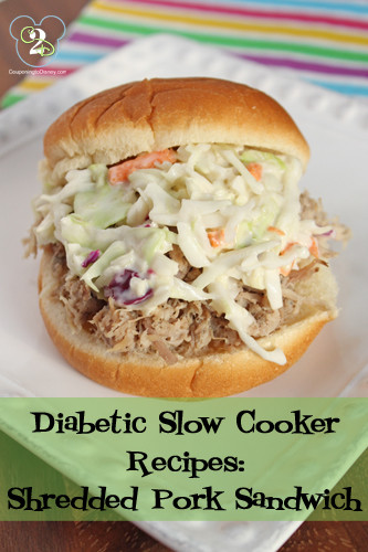 Slow Cooker Diabetic Recipes
 Diabetic Slow Cooker Recipes Shredded Pork Sandwich