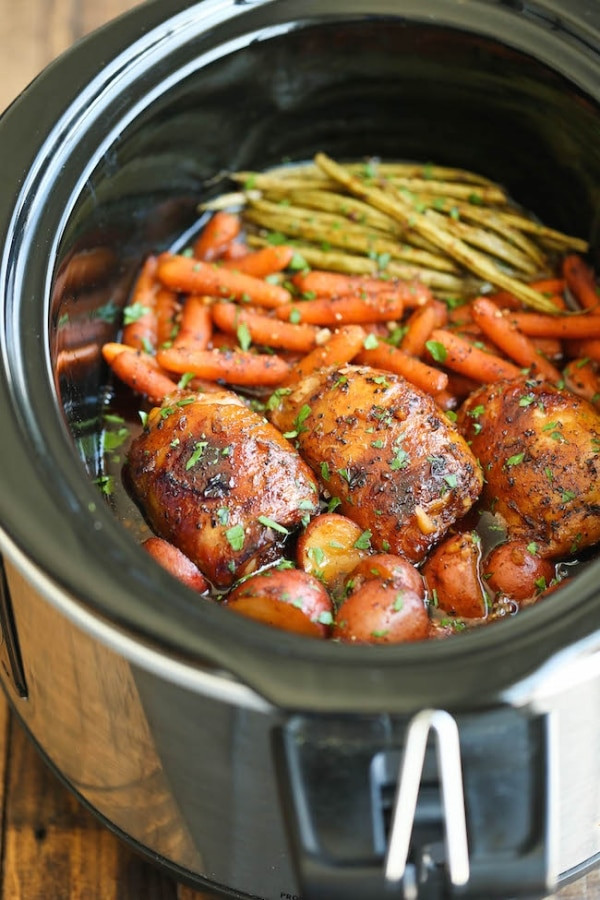 Slow Cooker Healthy Chicken Recipes
 15 Easy Slow Cooker Chicken Recipes thegoodstuff