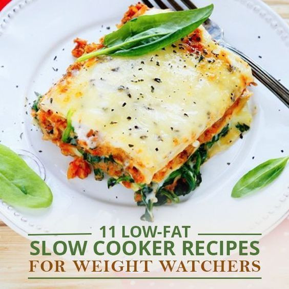 Slow Cooker Low Fat Recipes
 11 Low Fat Slow Cooker Recipes for Weight Watchers