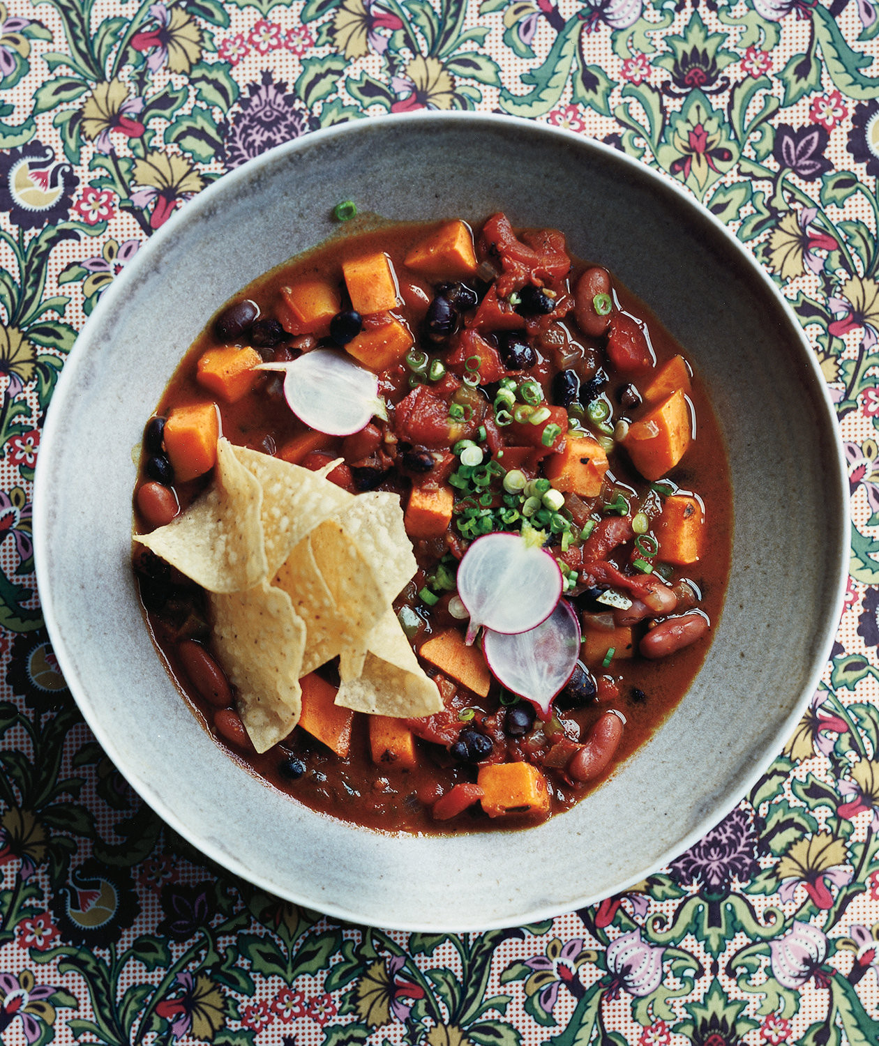 Slow Cooker Vegetarian Chili With Sweet Potatoes
 Slow Cooker Ve arian Chili With Sweet Potatoes Recipe