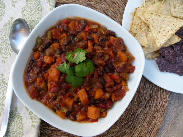 Slow Cooker Vegetarian Chili With Sweet Potatoes
 slow cooker ve arian chili with sweet potatoes stovetop