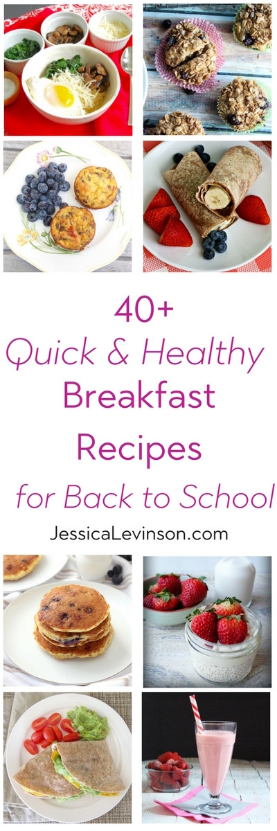 Small Healthy Breakfast
 40 Quick and Healthy Breakfast Recipes for Back to School