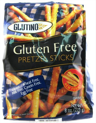 Snyder'S Gluten Free Pretzels
 Glutino Gluten Free Pretzel Sticks