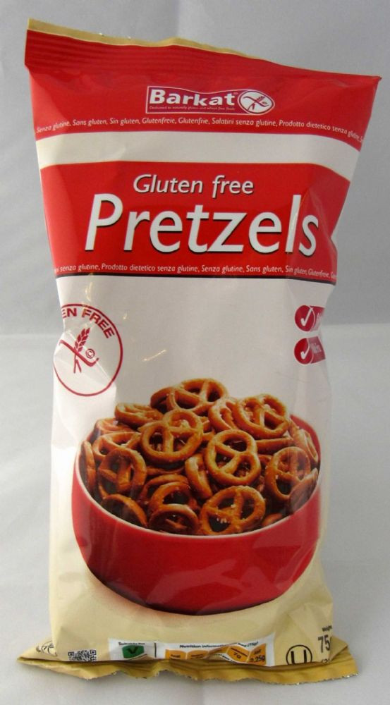 Snyder'S Gluten Free Pretzels
 Barkat Gluten Free Pretzels 75g