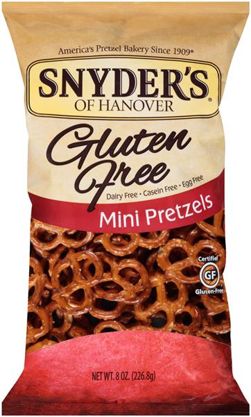 Snyder'S Gluten Free Pretzels Ingredients
 Snyder s of Hanover Gluten Free Mini Pretzels