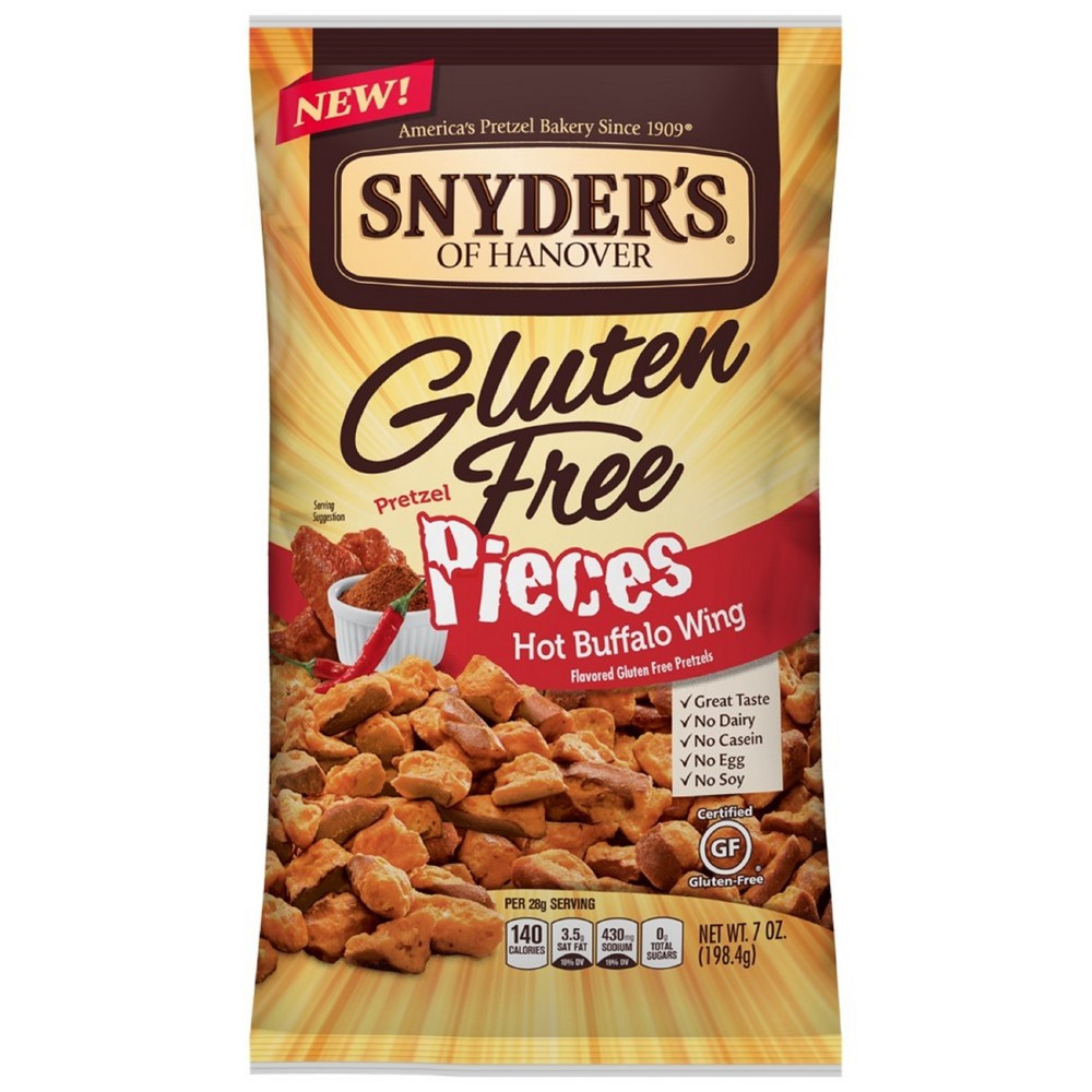 Snyders Pretzels Gluten Free
 UPC Snyder s of Hanover Gluten Free All