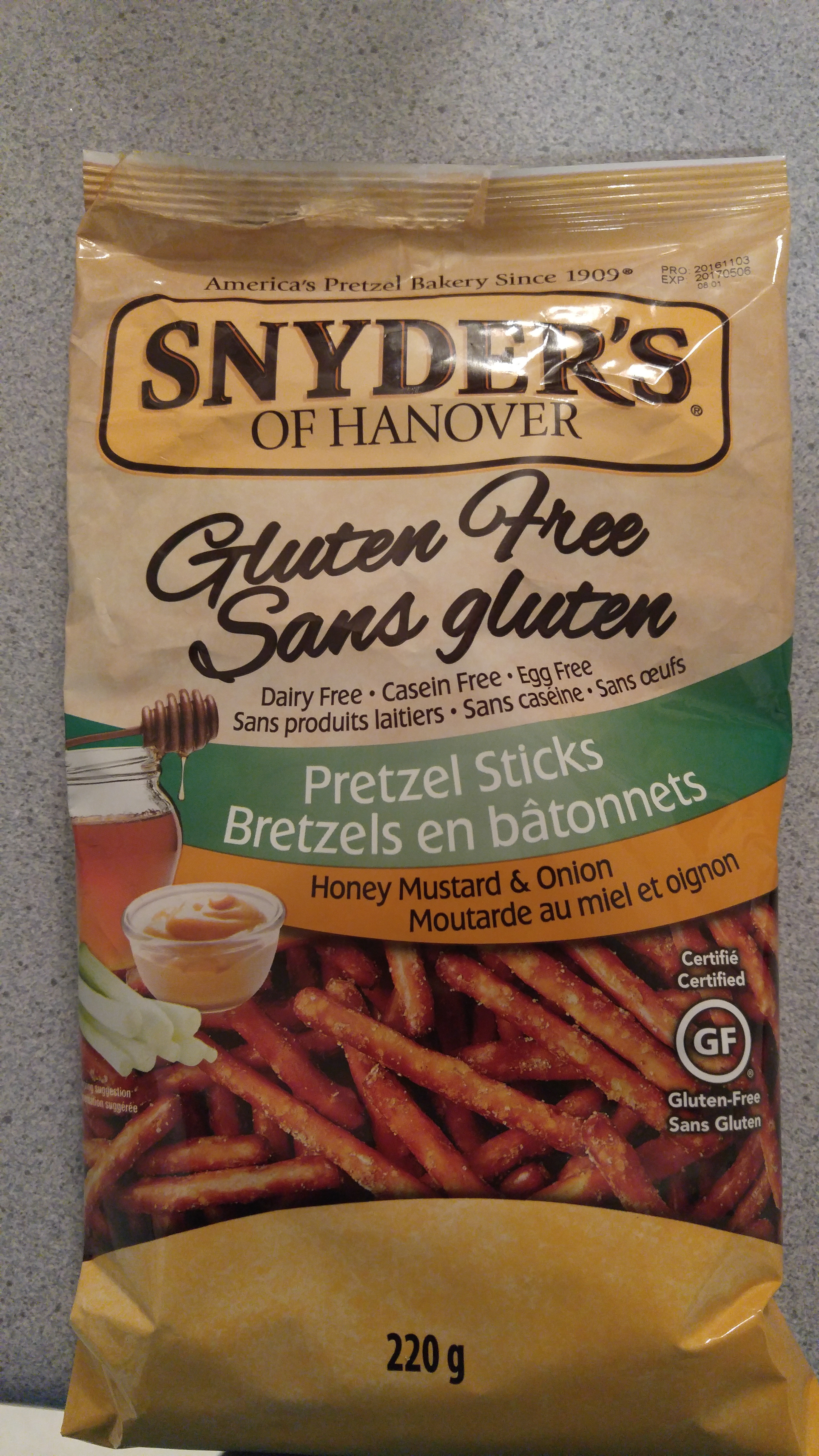 Snyders Pretzels Gluten Free
 Snyders Gluten Free Honey Mustard & ion Pretzels reviews