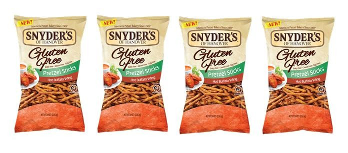 Snyders Pretzels Gluten Free
 Snack Review Snyder´s Gluten Free Hot Buffalo Wing