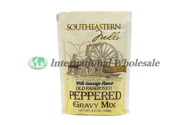 Southeastern Mills Peppered Gravy Mix
 SOUTHEASTERN MILLS GRAVY MIX PEPPERED W SAUSAGE 24 4 5 OZ