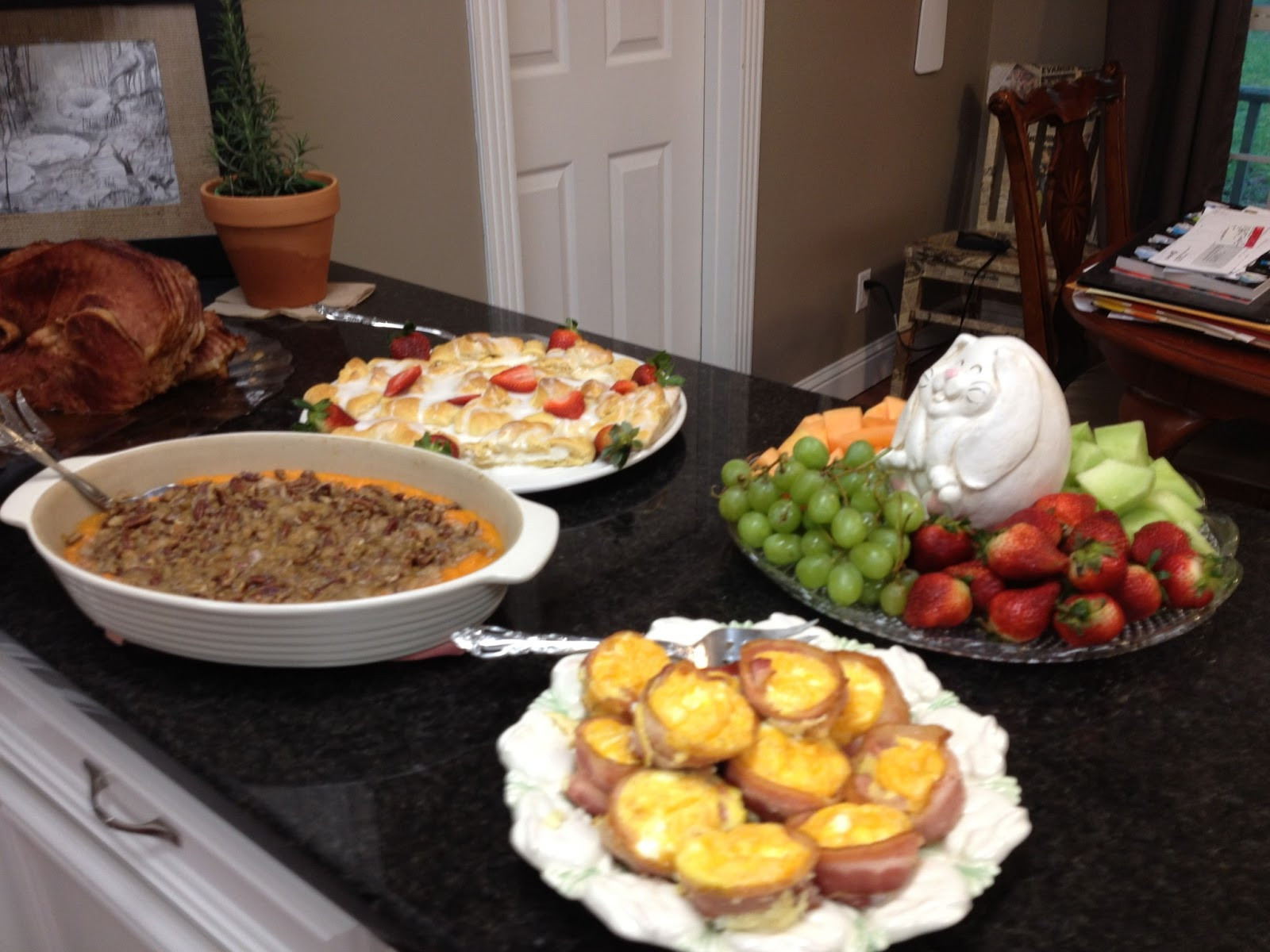 Southern Easter Dinner Menu
 Classic Casual Southern Style Spring Brunch Menu