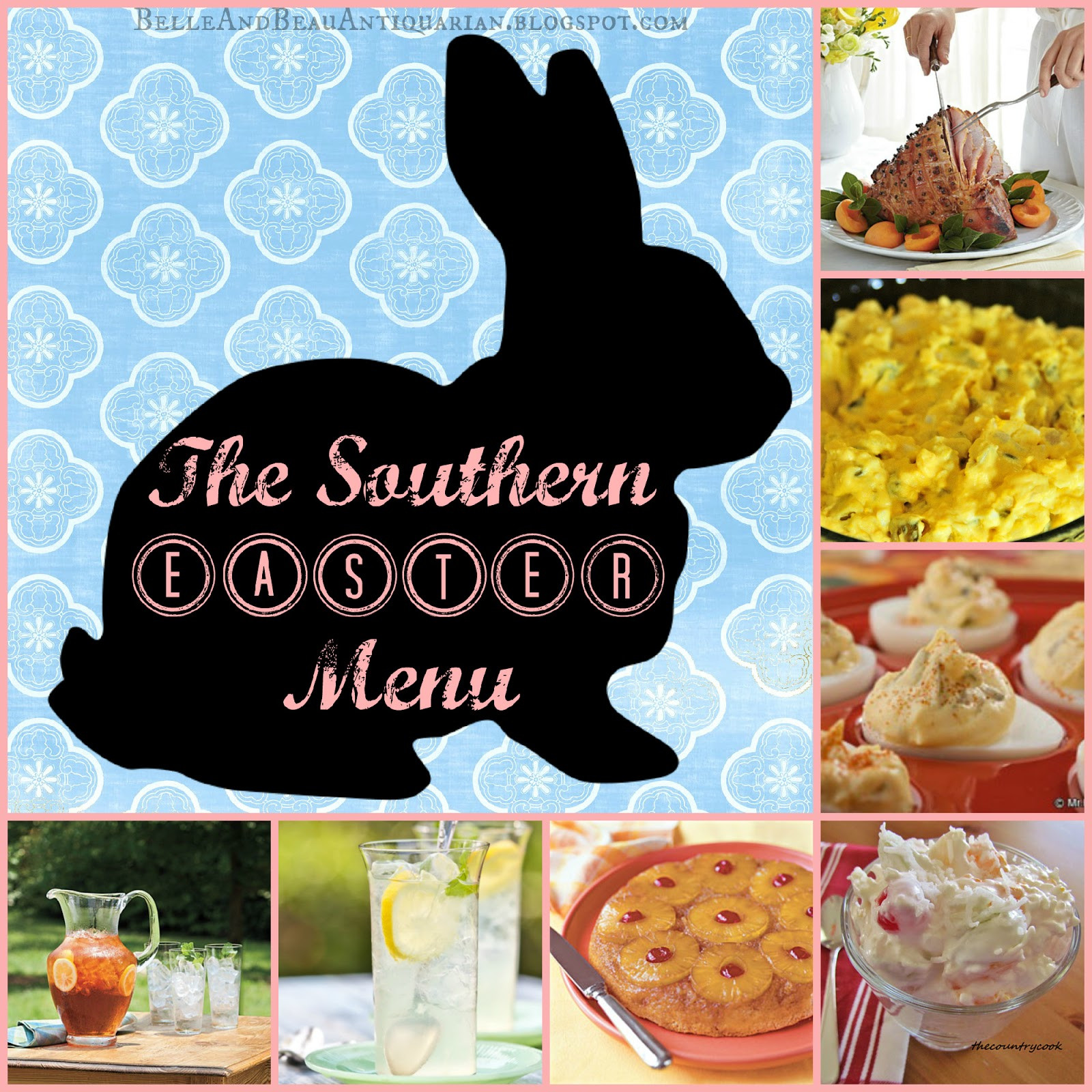 Southern Easter Dinner
 Belle & Beau Antiquarian The Southern Easter Menu