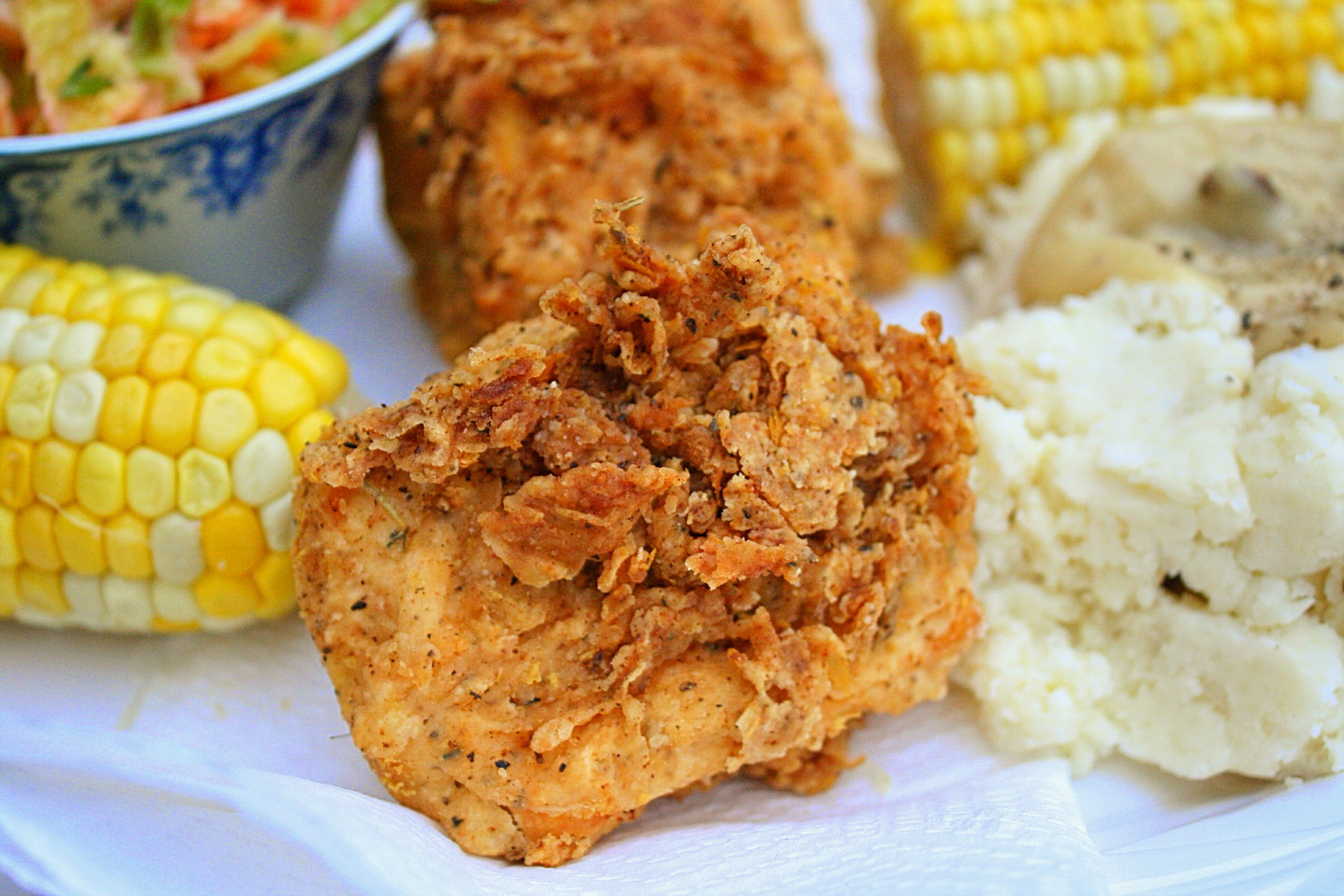 Southern Vegetarian Recipes
 Southern Fried Tofu and Some Fixings