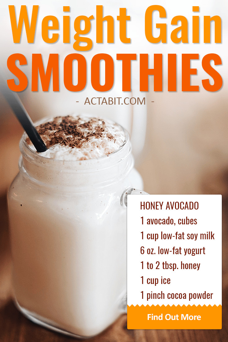 Soy Milk Smoothies Weight Loss
 Make high calorie but healthy weight gain smoothies with