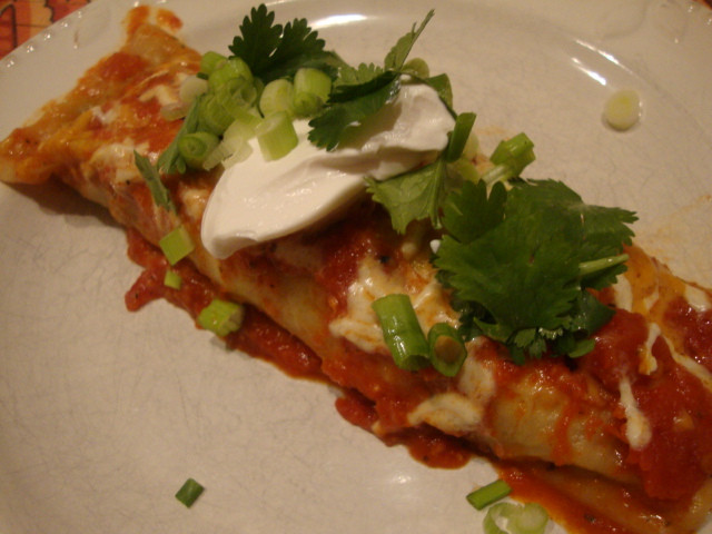 Spinach Enchiladas Vegan
 Field Roast and Spinach Enchiladas