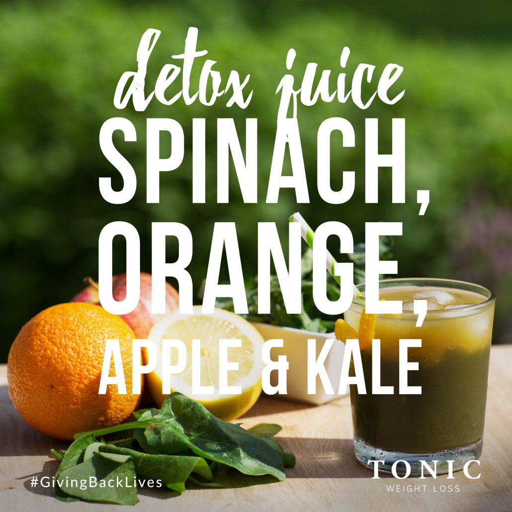 Spinach Juicing Recipes For Weight Loss
 Spinach Orange Apple & Kale Detox Juice Tonic Weight