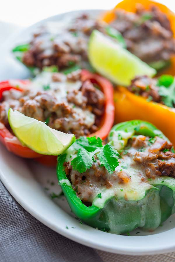 Stuffed Bell Peppers Low Carb
 low carb stuffed peppers