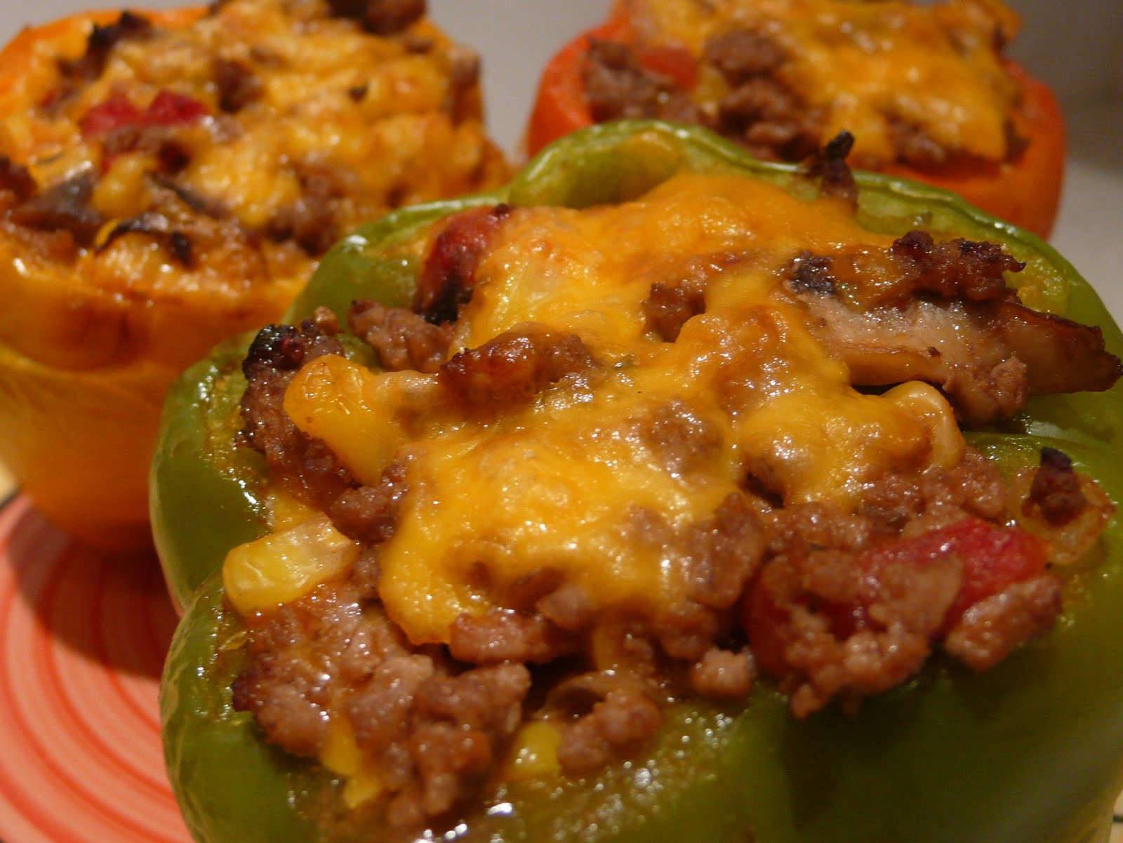 Stuffed Bell Peppers Low Carb
 Stuff it Low Carb Cheesey Stuffed Peppers Recipe Carmen