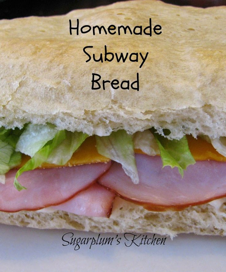 Subway With Gluten Free Bread
 1000 ideas about Subway Bread on Pinterest
