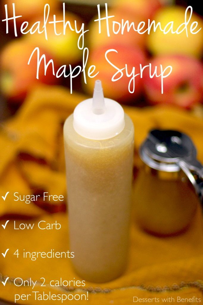 Sugar Free Low Calorie Desserts
 Healthy Homemade â Maple Syrupâ sugar free low carb fat