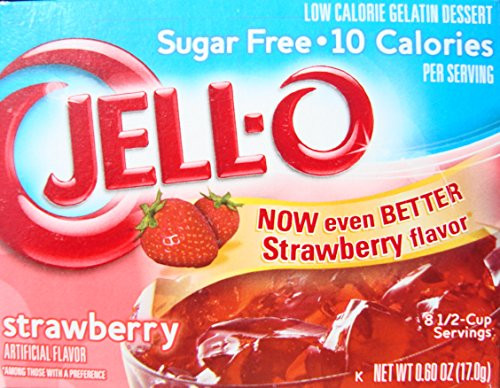 Sugar Free Low Calorie Desserts
 Jell O Low Calorie Gelatin Dessert Sugar Free Strawberry