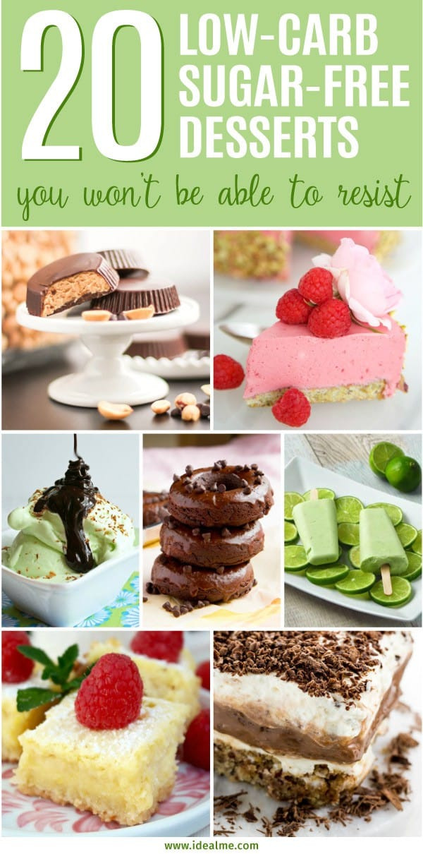 Sugar Free Low Carb Desserts
 20 Best Low Carb Sugar Free Dessert Recipes Ideal Me