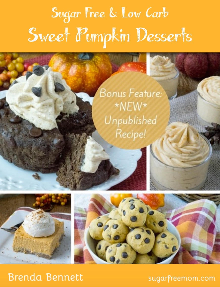 Sugar Free Low Carb Desserts
 Sugar Free Low Carb Chocolate Pumpkin Mug Cake