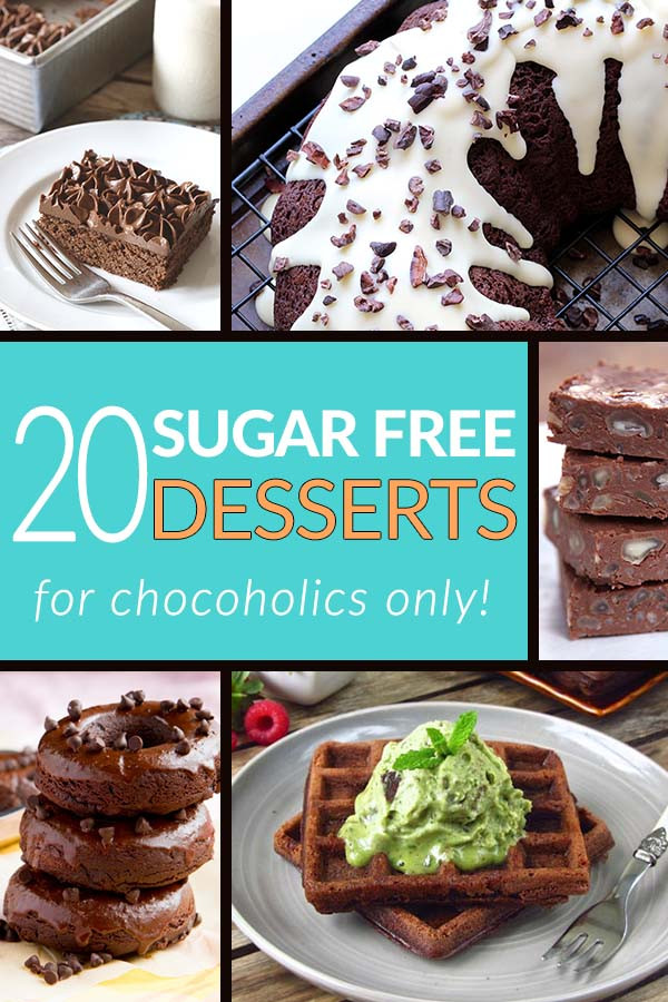 Sugar Free Low Carb Desserts For Diabetics
 20 Sugar Free Chocolate Recipes Low Carb