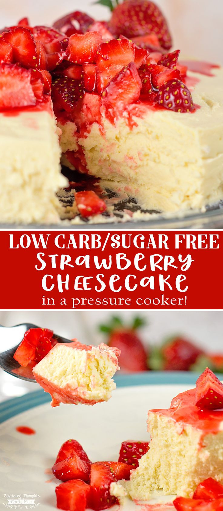 Sugar Free Low Carb Desserts For Diabetics
 Low Carb Sugar free Crustless Cheesecake in the