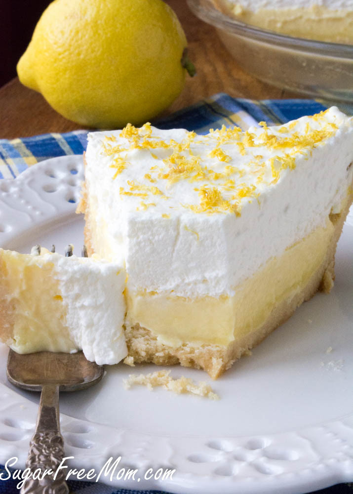 Sugar Free Low Carb Desserts
 Sugar Free Lemon Cream Pie Low Carb Gluten Free