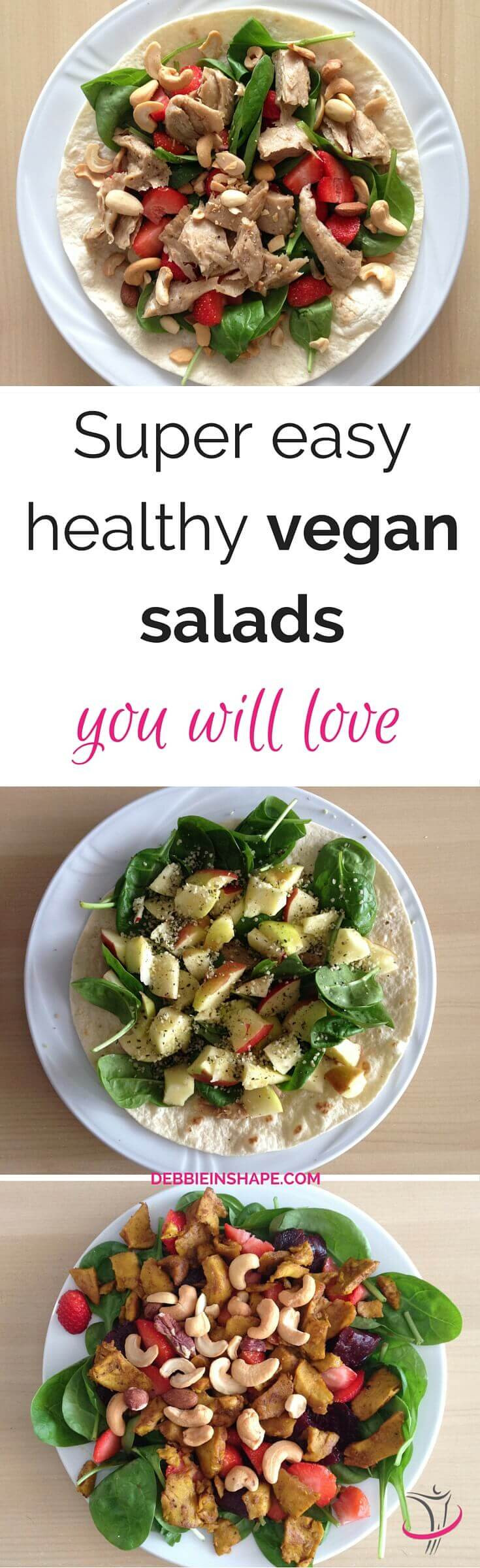 Super Easy Vegan Recipes
 Super Easy Healthy Vegan Salads You Will Love Debbie