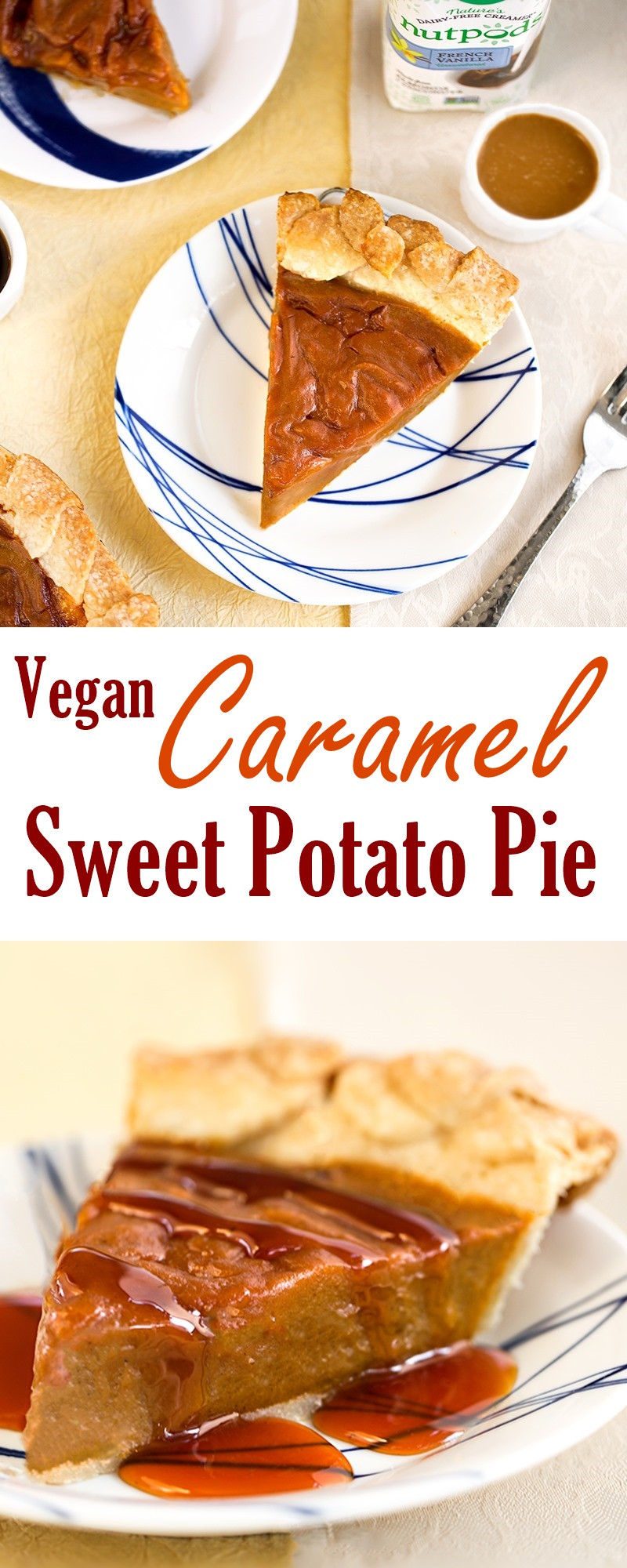 Sweet Potato Pie Vegan
 Vegan Caramel Sweet Potato Pie Recipe Dairy free Egg free