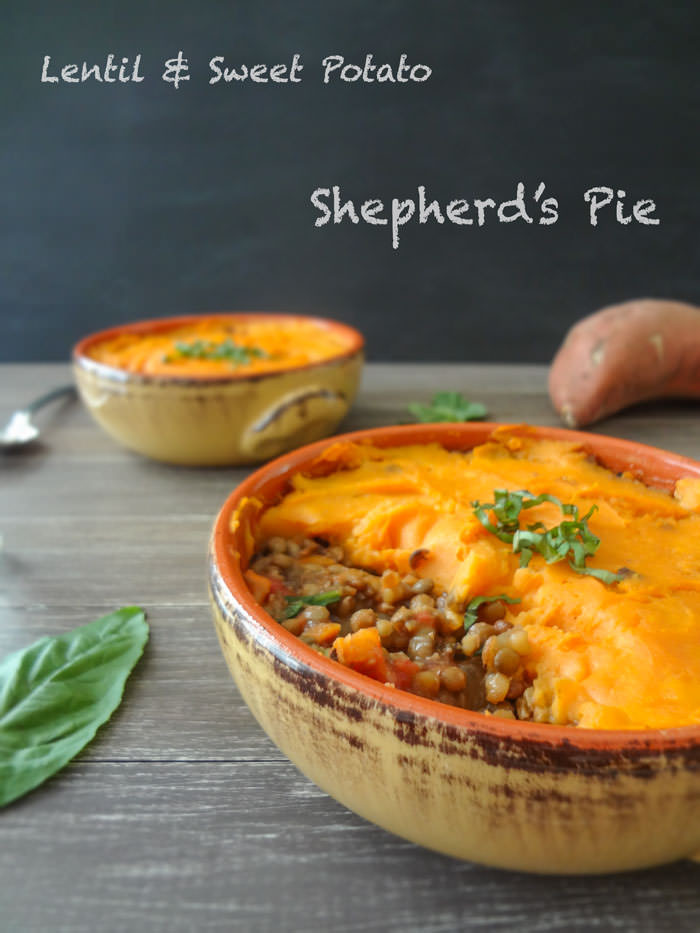 Sweet Potato Shepherd'S Pie Vegetarian
 Vegan Lentil Shepherd s Pie Recipe