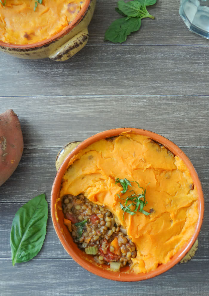 Sweet Potato Shepherd'S Pie Vegetarian
 Vegan Lentil Shepherd s Pie Recipe