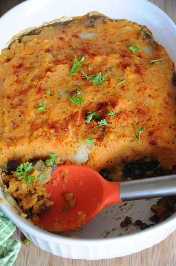 Sweet Potato Shepherd'S Pie Vegetarian
 Vegan Shepherd s Pie