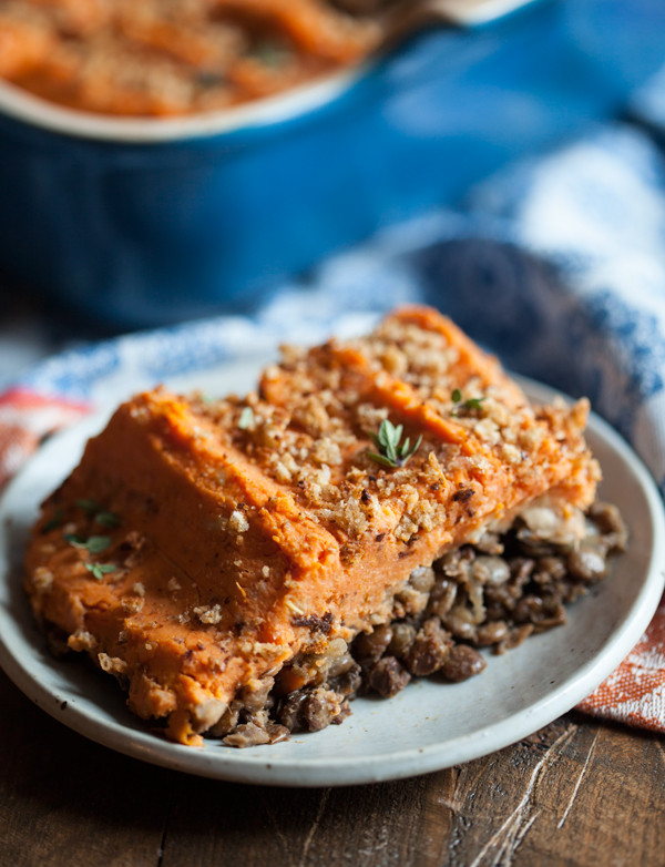 Sweet Potato Shepherd'S Pie Vegetarian
 Vegan Sweet Potato and Lentil Shepherd s Pie