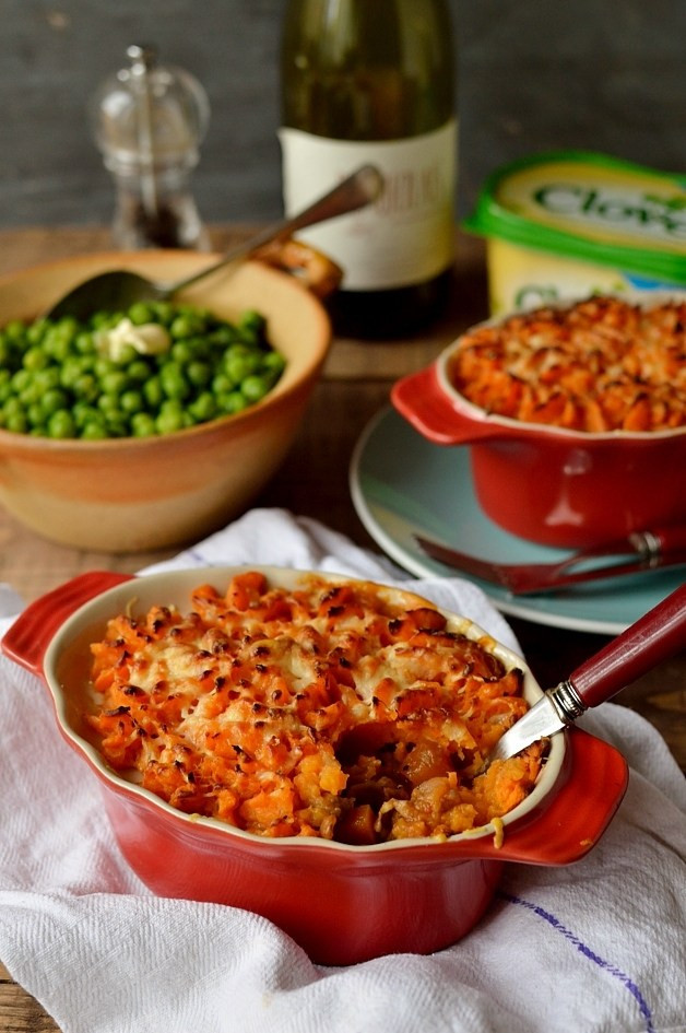 Sweet Potato Shepherd'S Pie Vegetarian
 Savoury