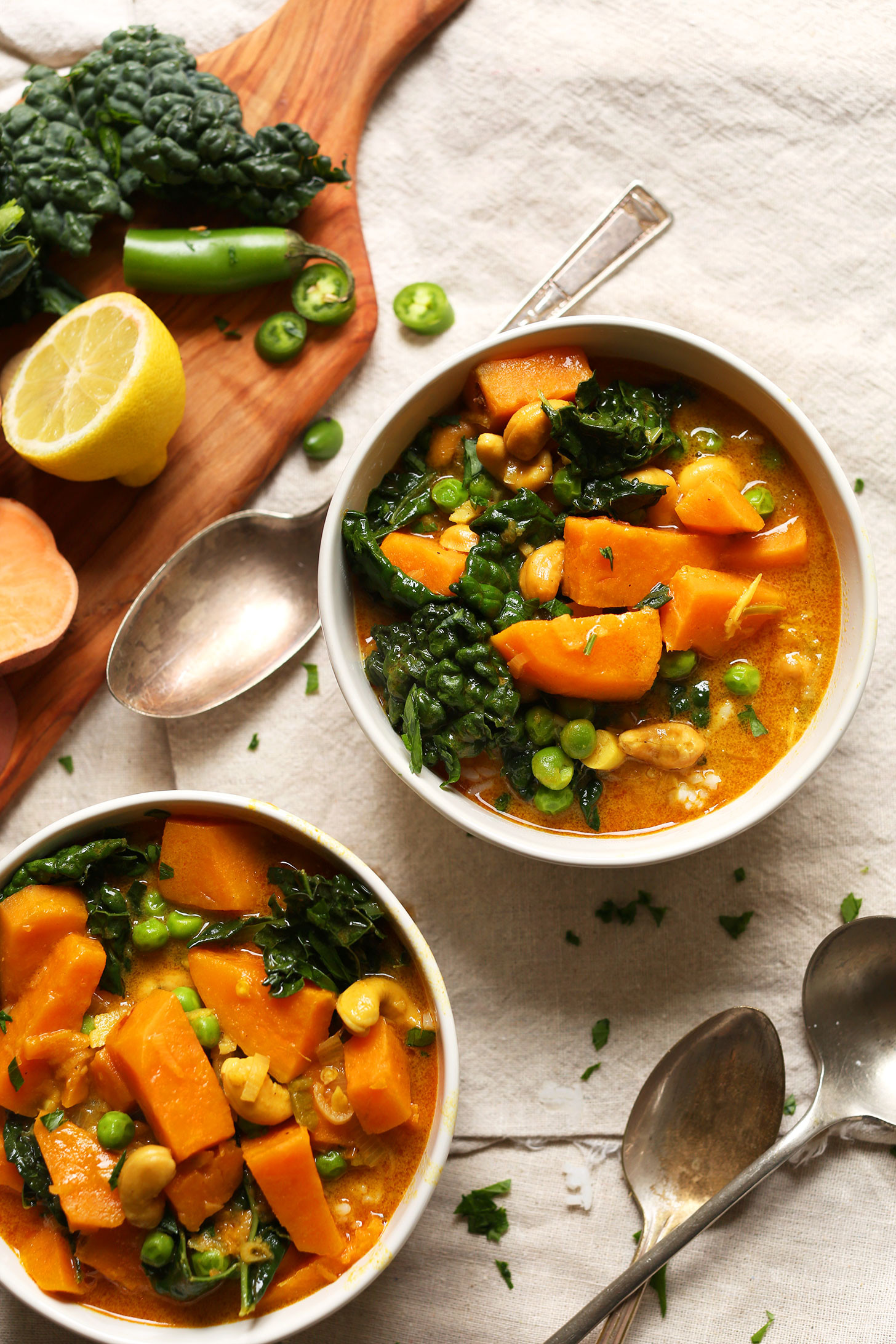 Sweet Potatoes Vegan Recipes
 Kale Sweet Potato Curry