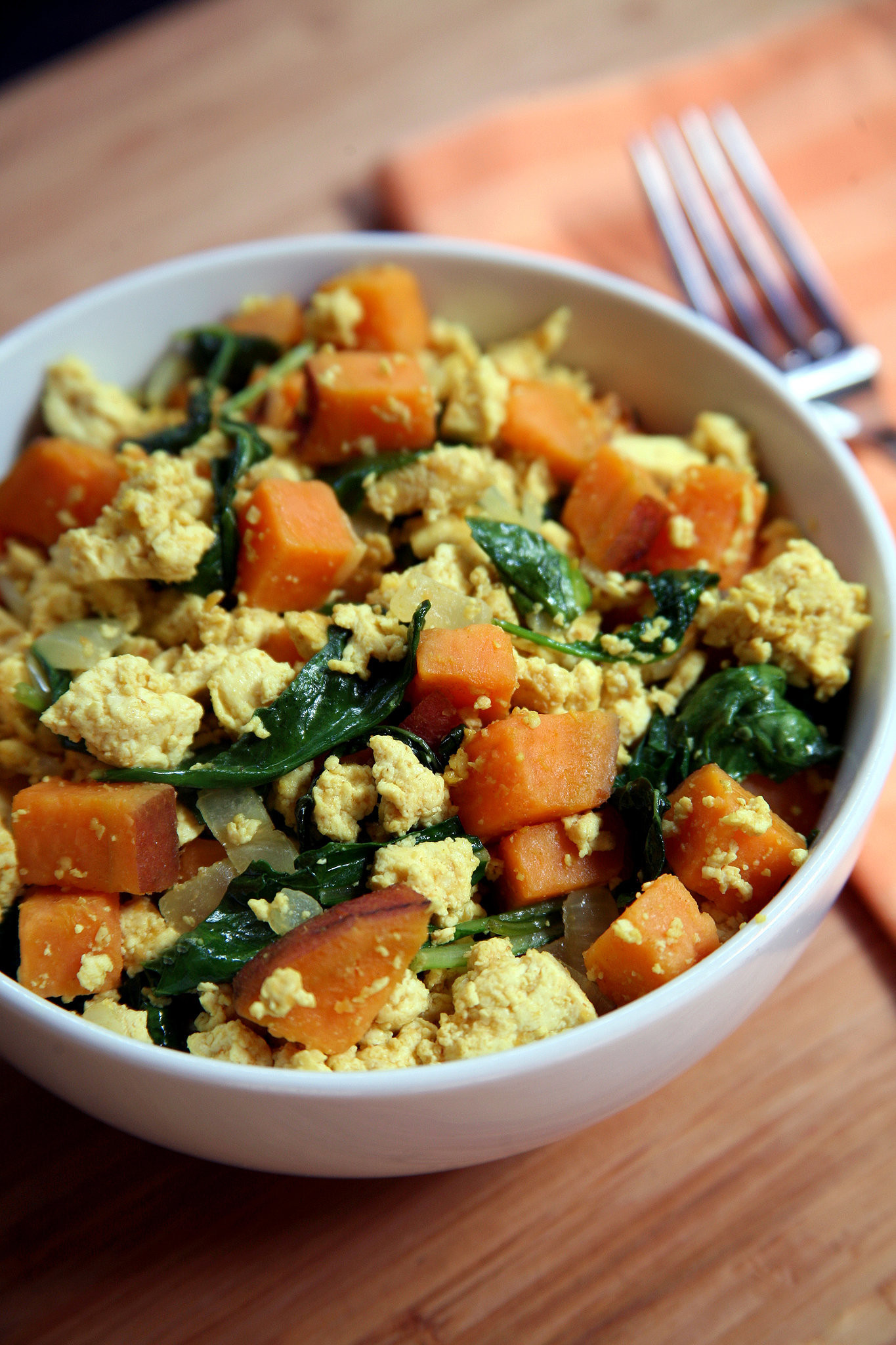 Sweet Potatoes Vegan Recipes
 Vegan Breakfast Recipes Tofu Kale Sweet Potato Scramble