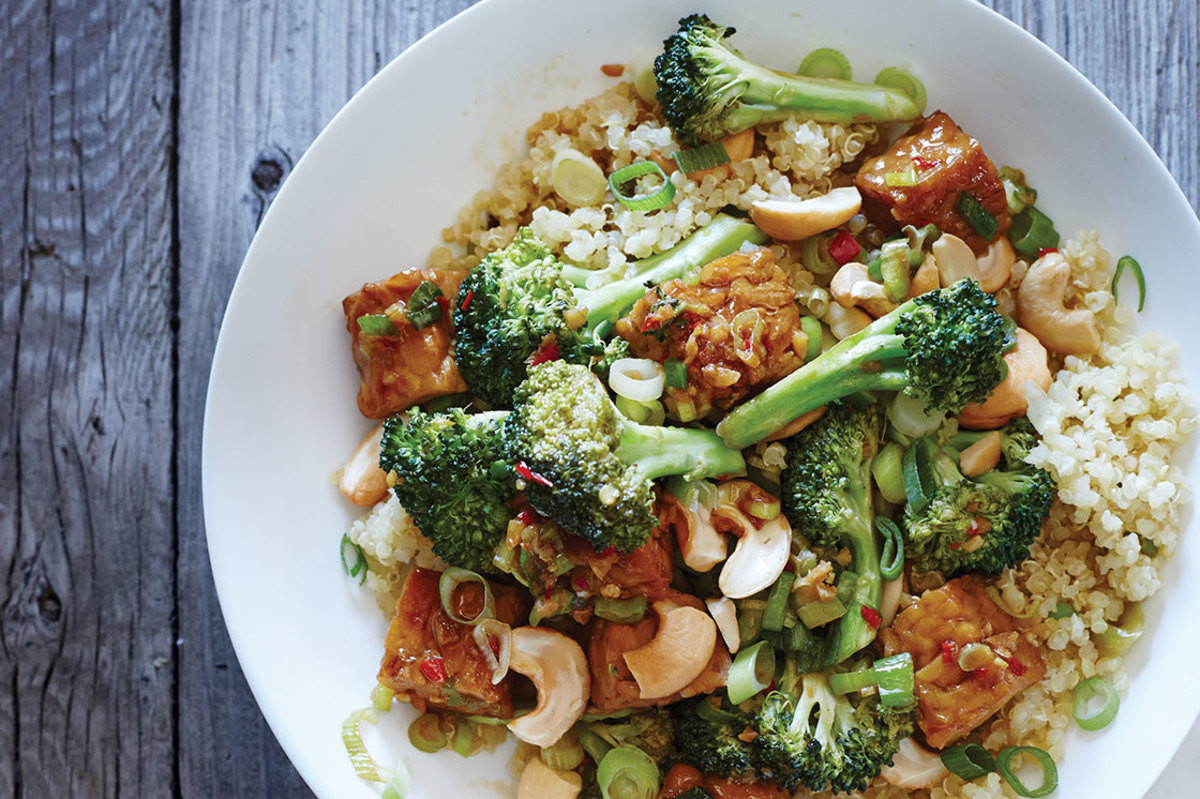 Tempeh Recipes Vegan
 Quinoa Pilaf with Tempeh and Broccoli Recipe Ve arian