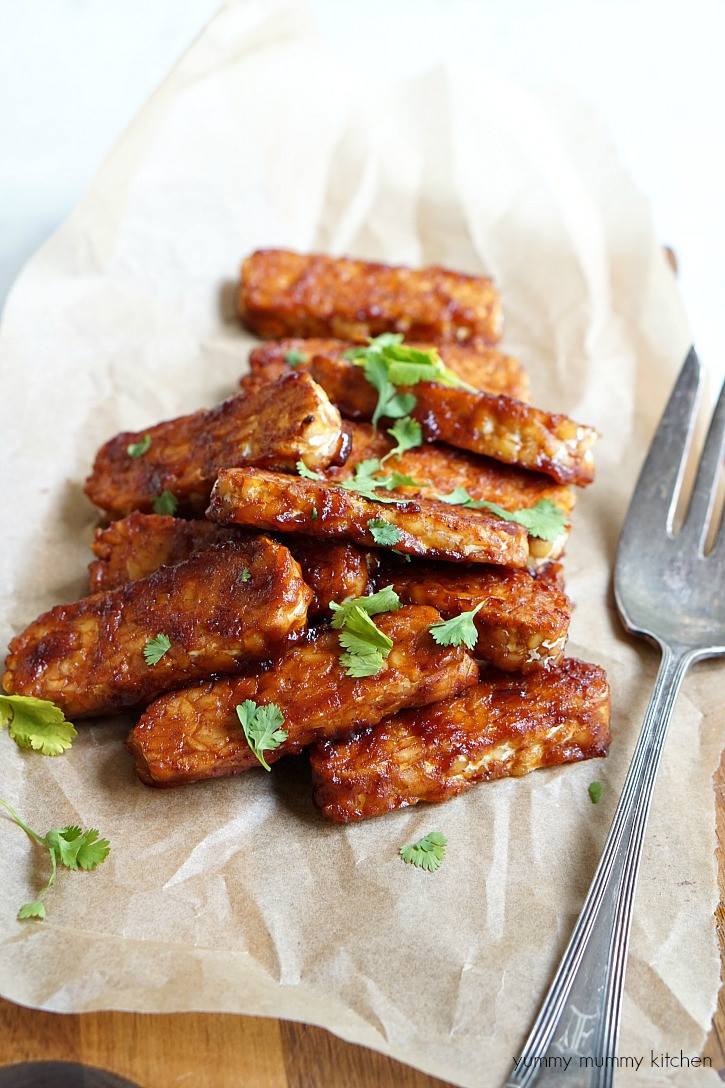 Tempeh Recipes Vegan
 Easy Baked BBQ Tempeh Yummy Mummy Kitchen