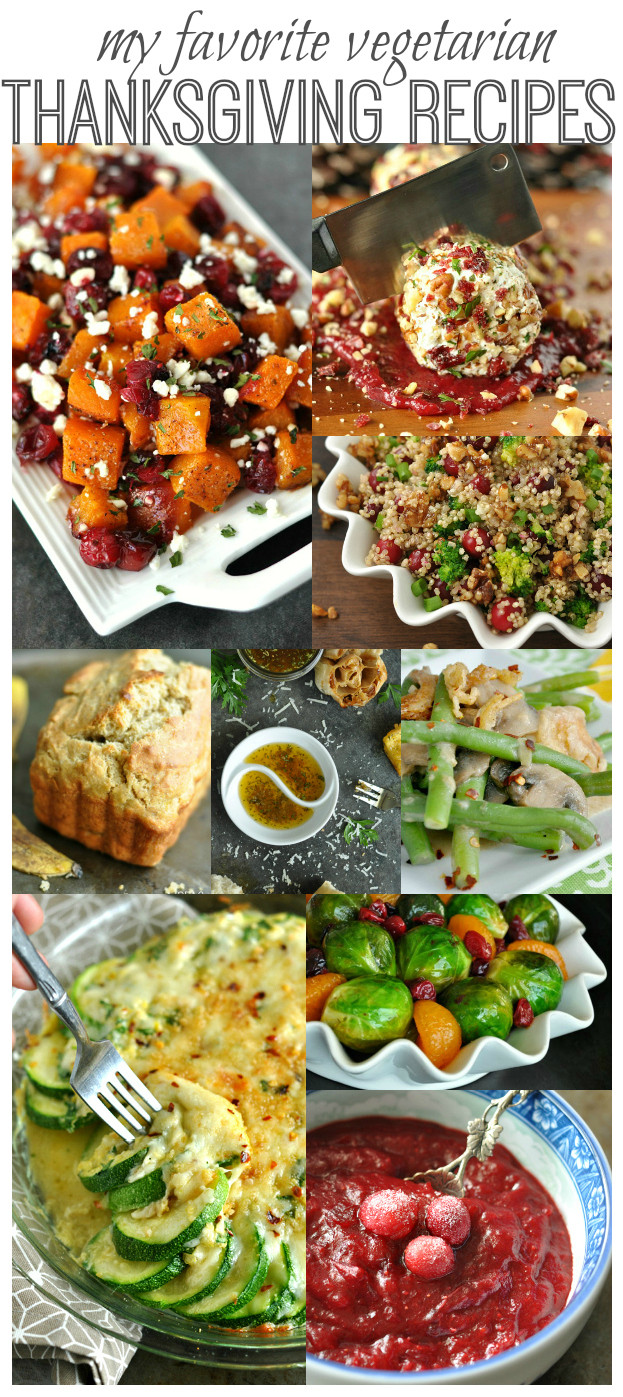 Thanksgiving Recipes Vegetarian
 My Favorite Ve arian Thanksgiving Dishes