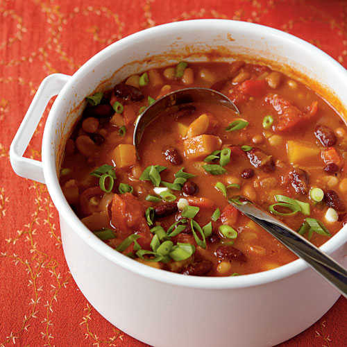Top Rated Vegetarian Recipes
 Three Bean Ve arian Chili 25 Best Soups Cooking Light
