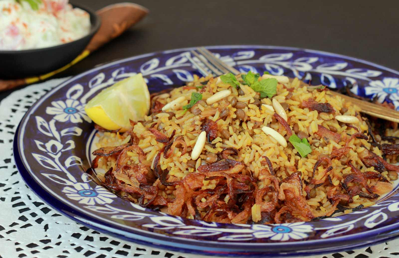 Traditional Middle Eastern Recipes
 Mujaddara Recipe Traditional Middle Eastern Rice by
