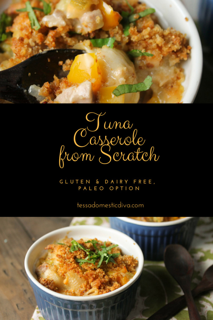 Tuna Casserole Dairy Free
 Gluten Free Dairy Free Tuna Casserole from Scratch Paleo