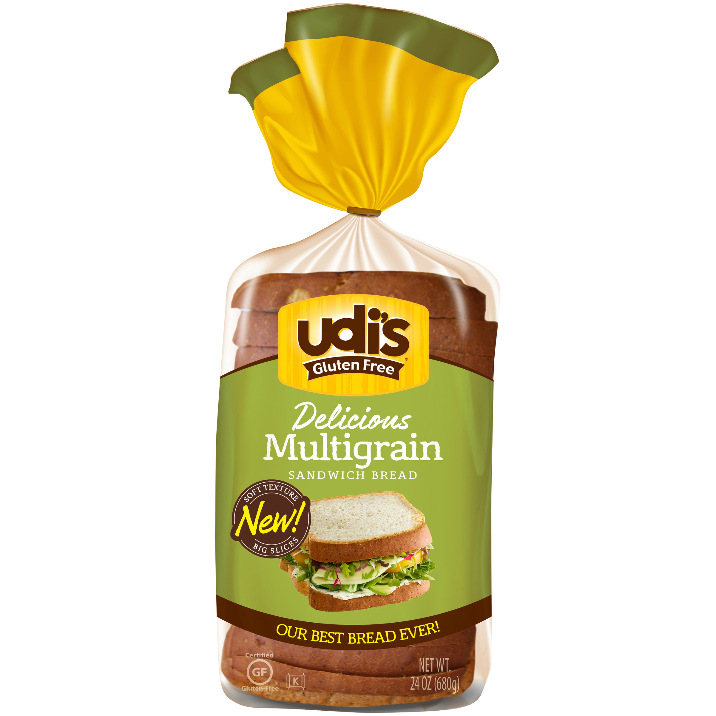 Udi Gluten Free Bread Ingredients
 Gluten Free Breads Rolls & Buns