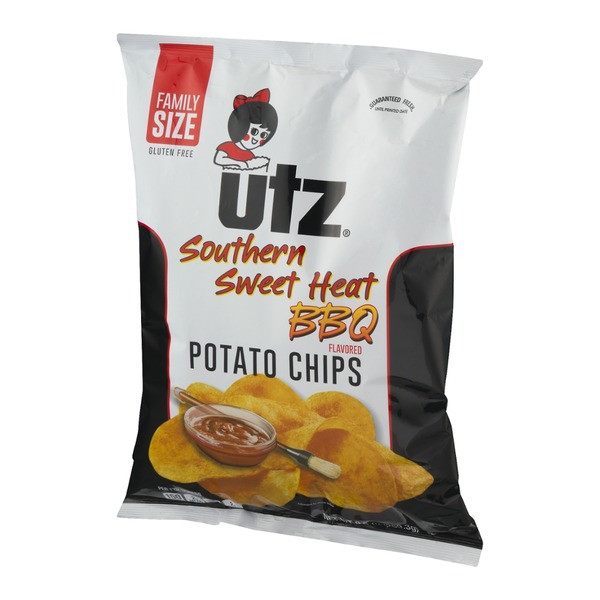 Utz Gluten Free Pretzels
 Utz Southern Sweet Heat BBQ Potato Chips Family Size from