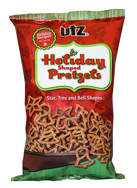 Utz Gluten Free Pretzels
 Allergence by SnackSafely Utz Pretzel Holiday Shaped