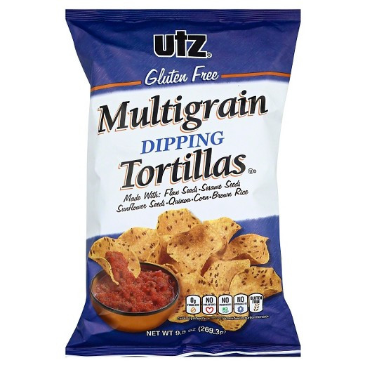 Utz Gluten Free Pretzels
 Utz Gluten Free Multigrain Dipping Tortilla Chips 9 5 oz