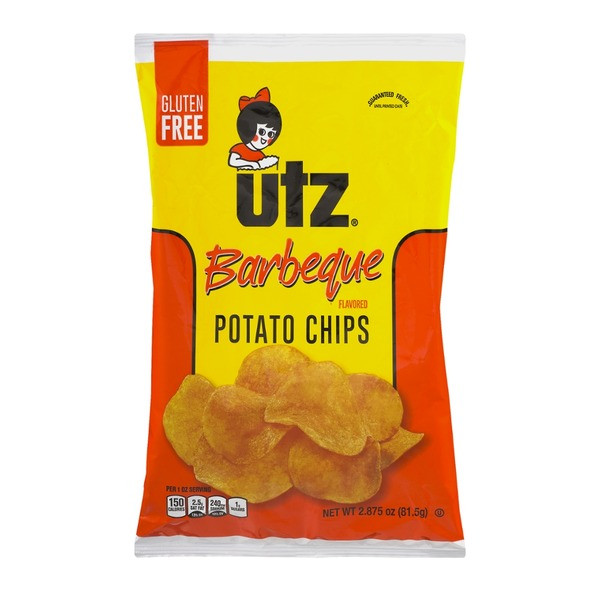 Utz Gluten Free Pretzels
 Utz Potato Chips Barbeque 2 875 oz from Key Food Instacart