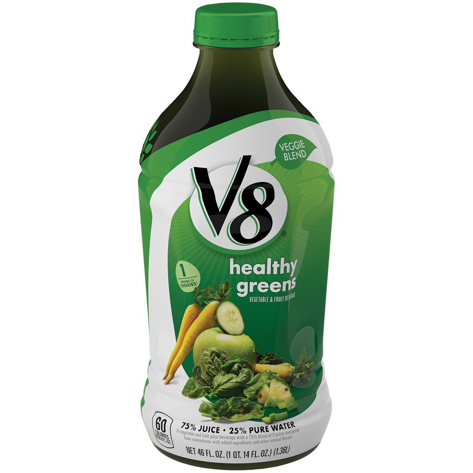V8 Healthy Greens
 V8 Veggie Blend Juice Healthy Greens 46 Fl Oz 1 Ct